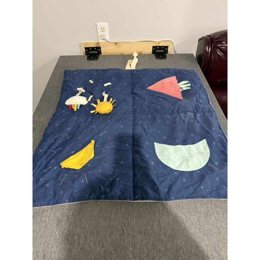 Kiwi Co Panda Crate Square Newborn Baby Sensory Mat